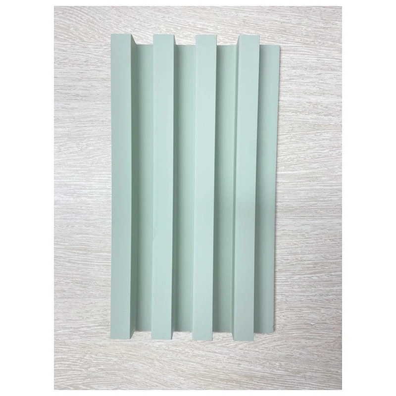 WPC wall panel mint green